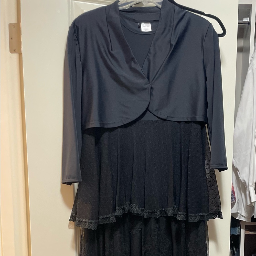 Custom black dress